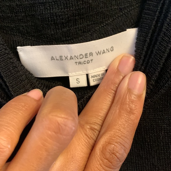 Alexander  Wang black tricot skirt - Picture 4 of 4